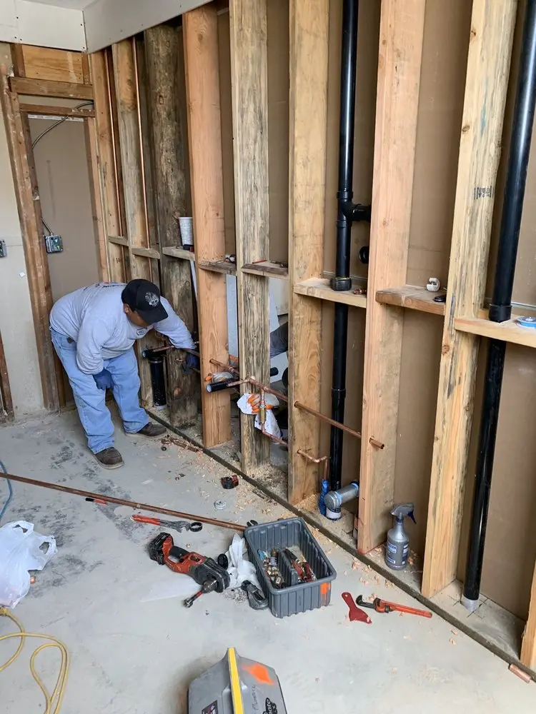 Commercial rough-in plumbing for Gas Line Repair in Newbury Park